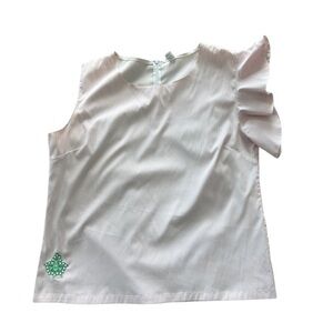 Light Pink Ruffled Top